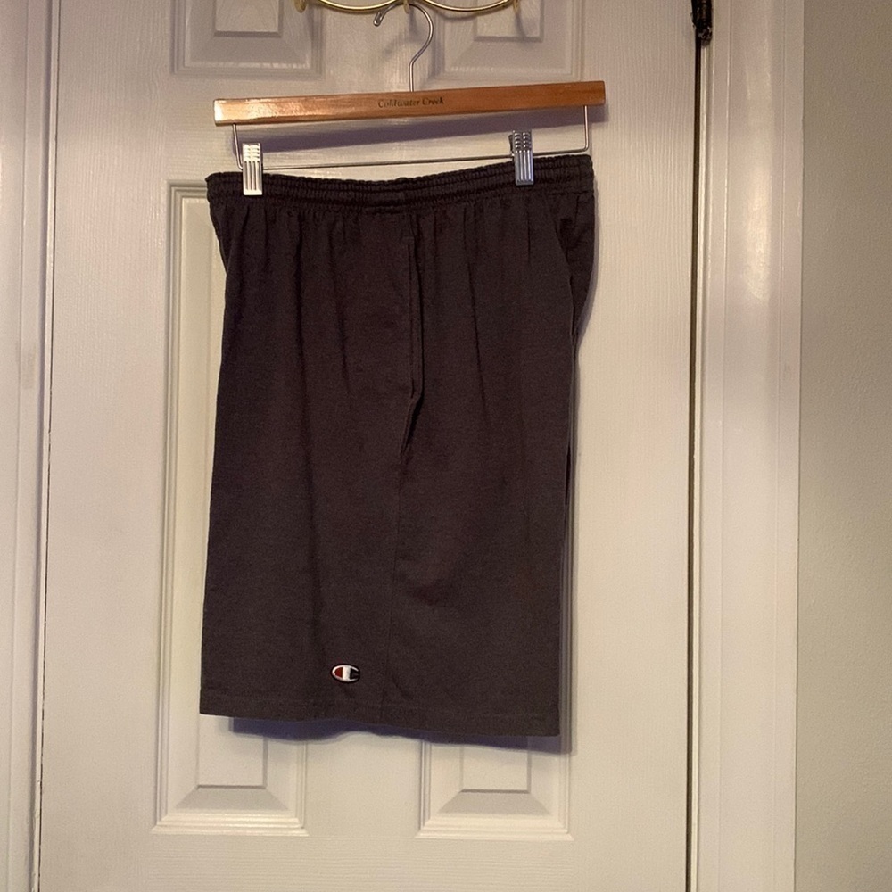 Champion Gray Athletic Shorts Size M #092